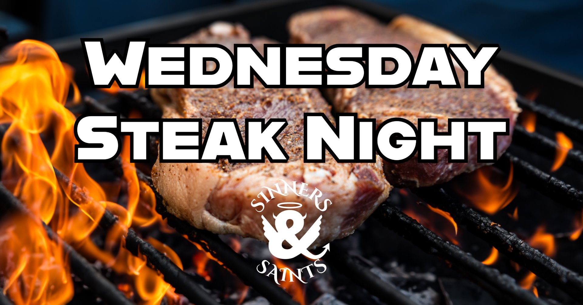 Wednesday Steak Night at Sinners & Saints Castle Rock