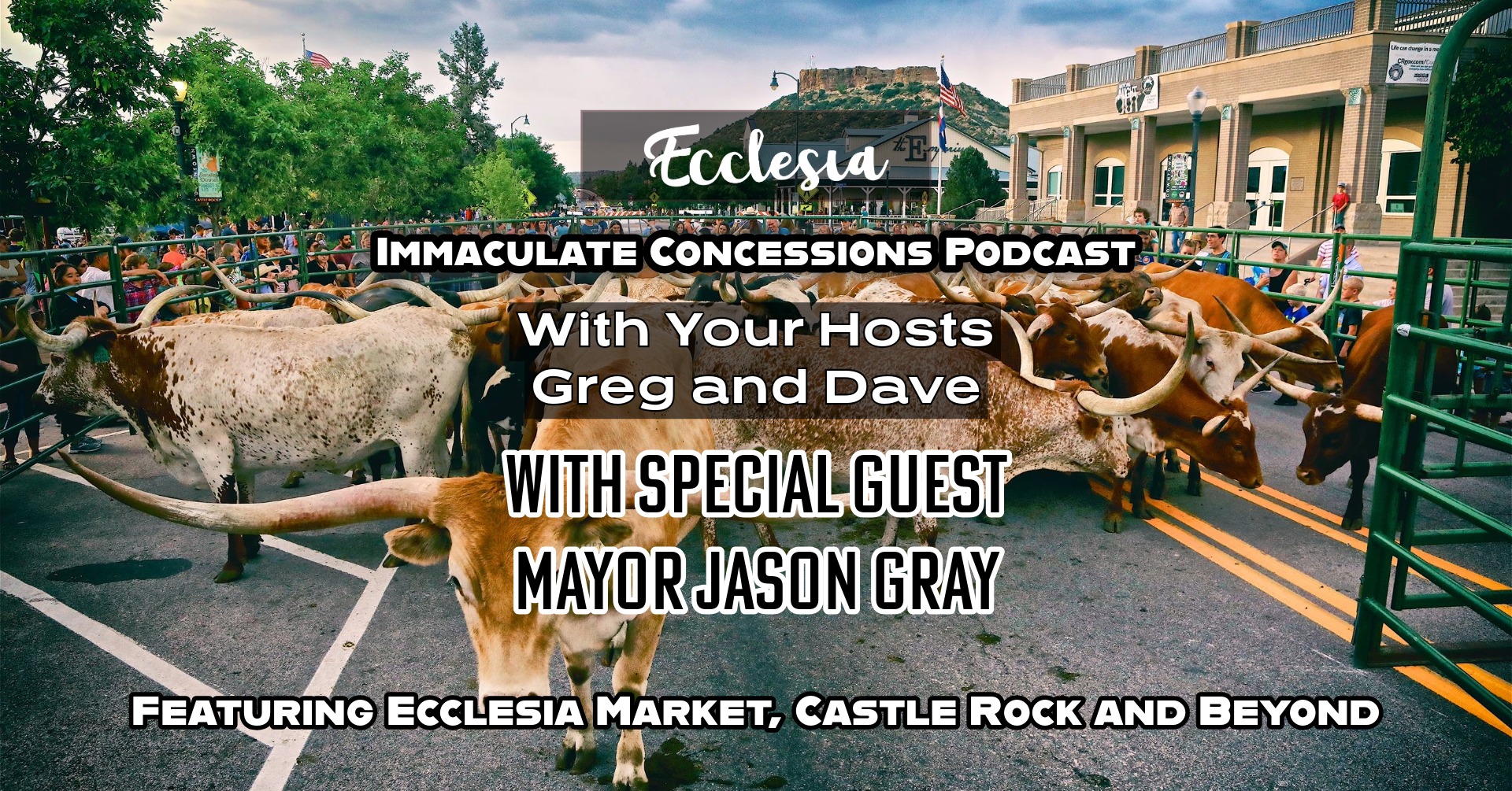 Immaculate Concessions Podcast Episode 6 - live on Facebook 6pm July 26