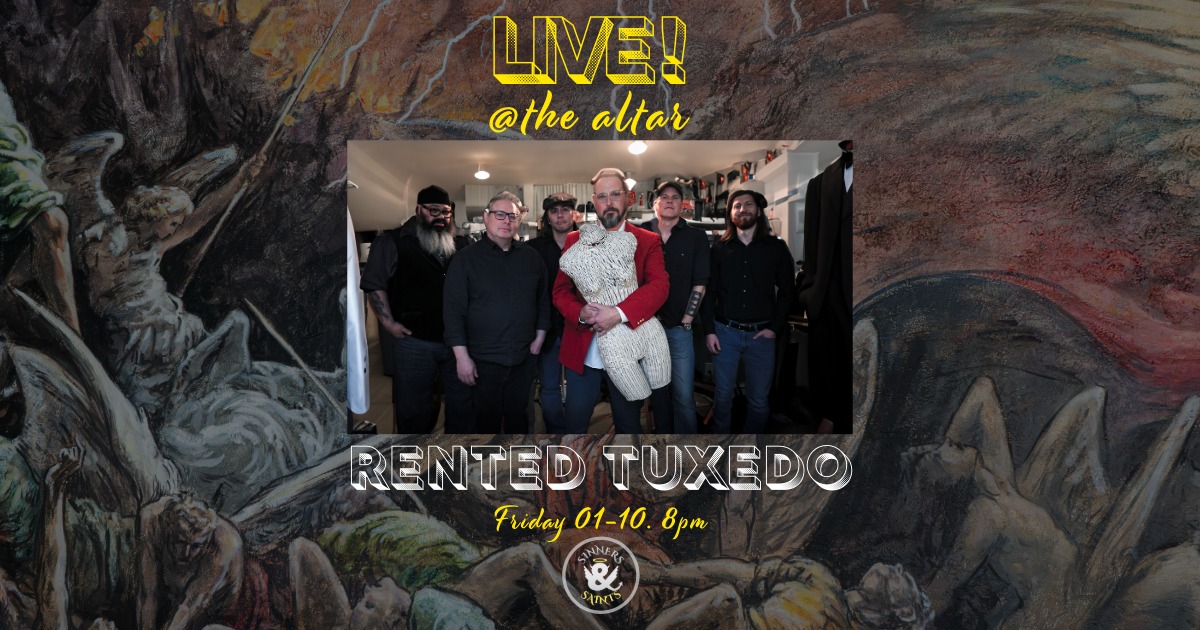 Rented Tuxedo live at Sinners & Saints Castle Rock @ 8pm 1/10/25