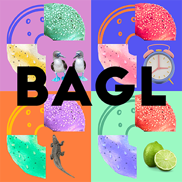 BAGL logo - Fresh bagels daily, breakfast sandwiches, chopped deli sandwiches. Located in Ecclesia Market in Downtown Castle Rock