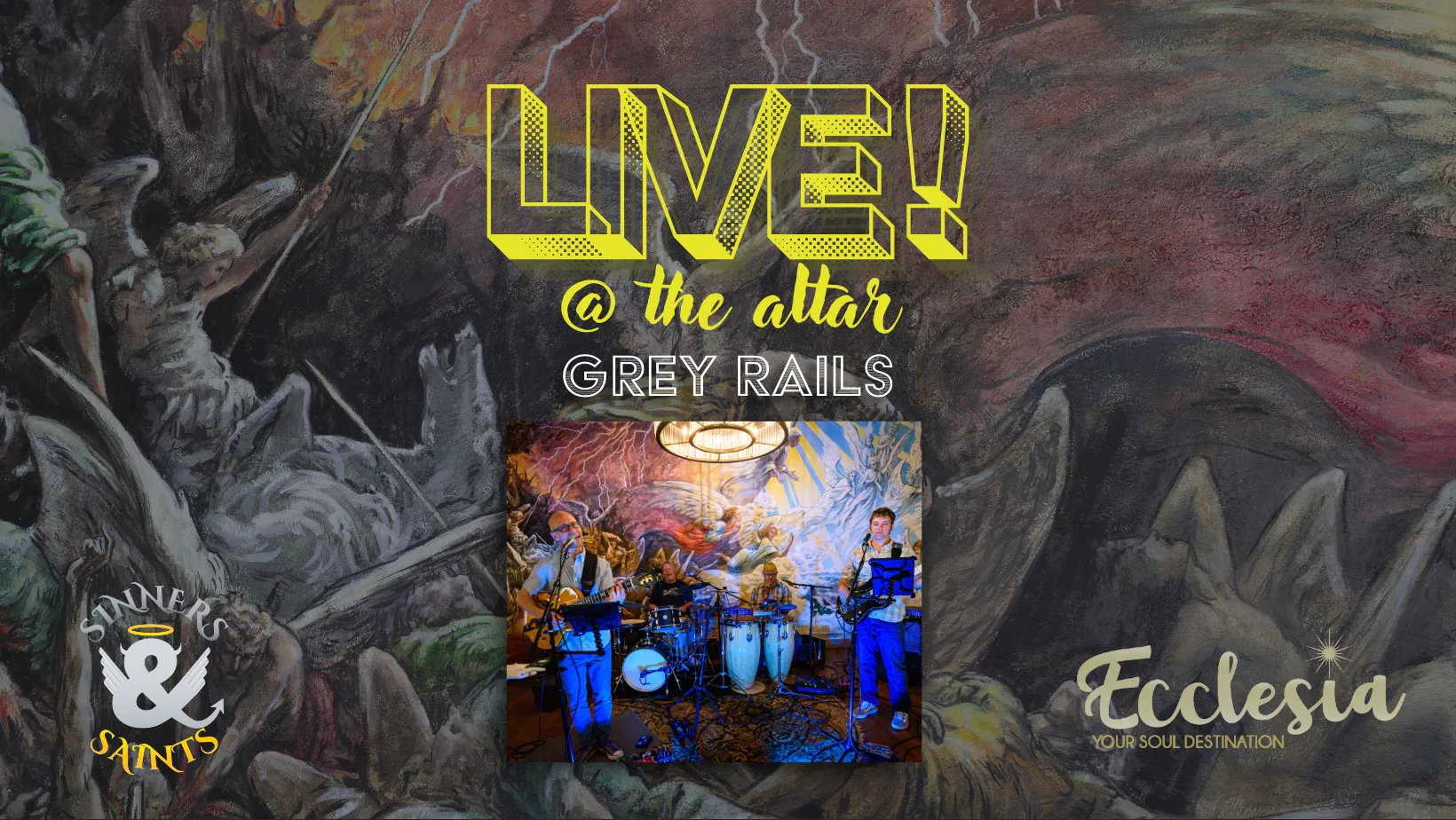 Grey Rails - Live at the Altar at Sinners & Saints Castle Rock @ 8pm May 29, 2026
