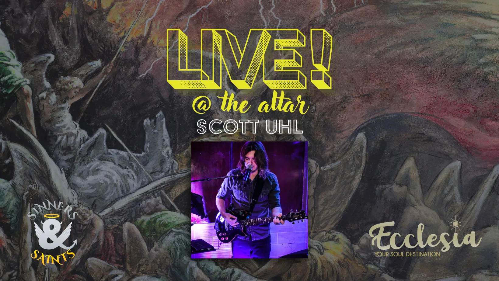 Scott Uhl - Live at the Altar at Sinners & Saints Castle Rock @ 8pm October 9, 2026