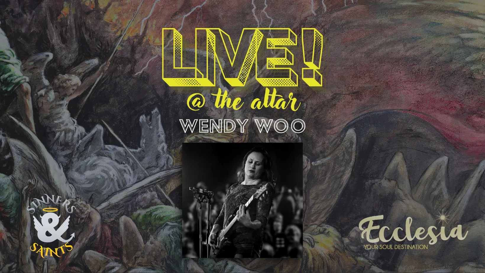 Wendy Woo - Live at the Altar at Sinners & Saints Castle Rock @ 8pm October 23, 2026